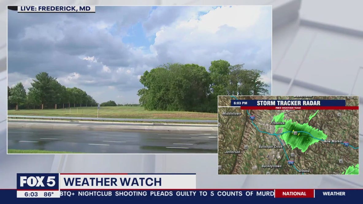 Tracking severe weather across the DC region